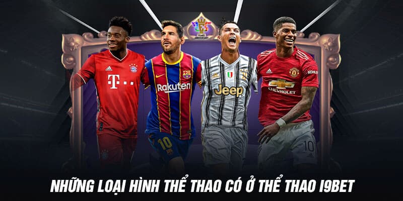 đa dạng loại hình thể thao tại sảnh cược i9bet